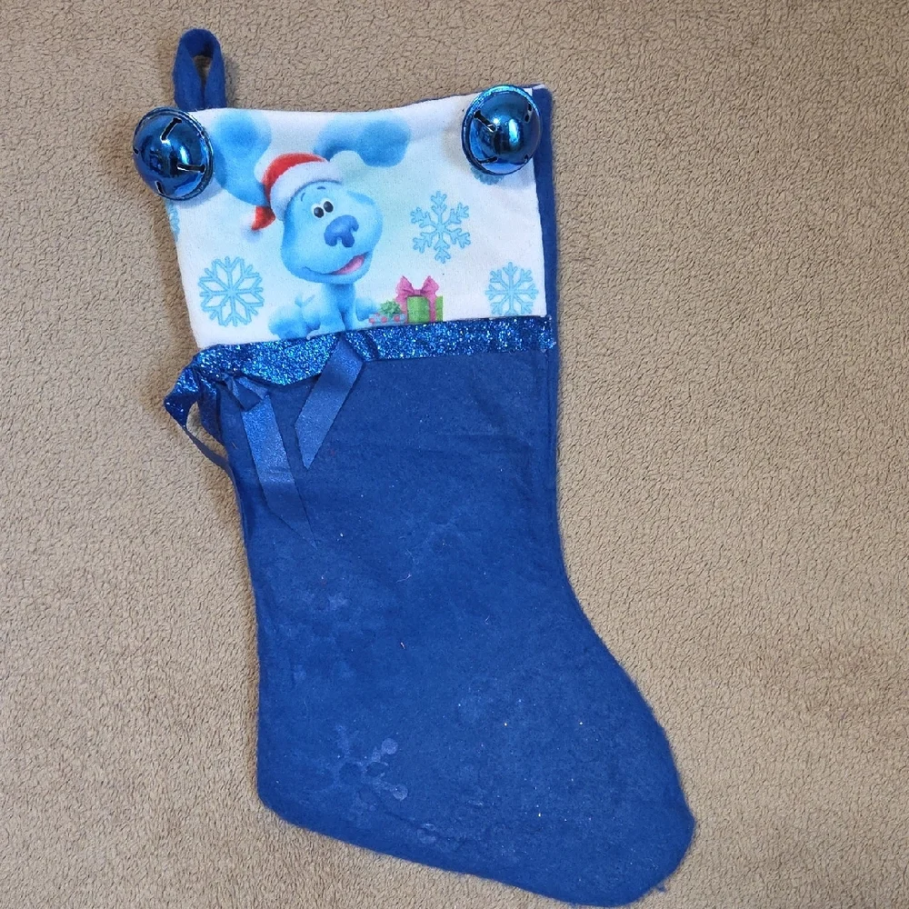 Blue's Clues Kids Christmas Stocking - Blue
